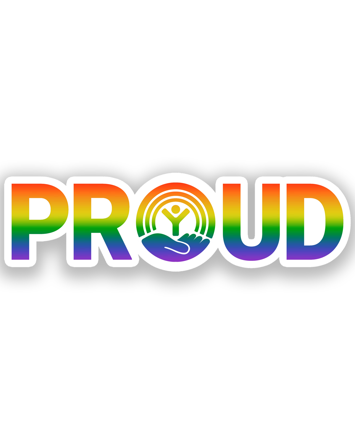 United Way Pride Sticker