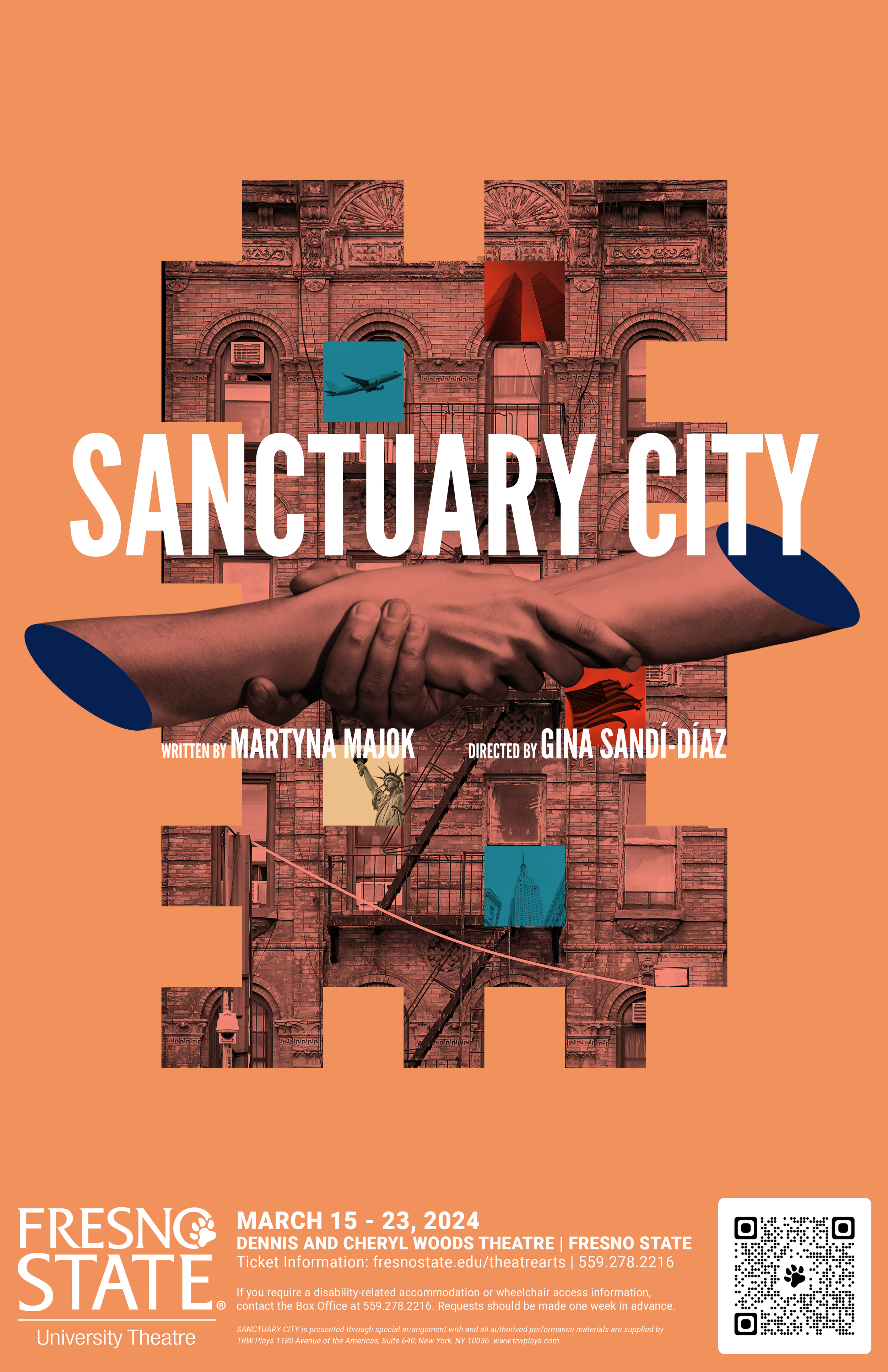 Fresno State 'Sanctuary City' Show Poster