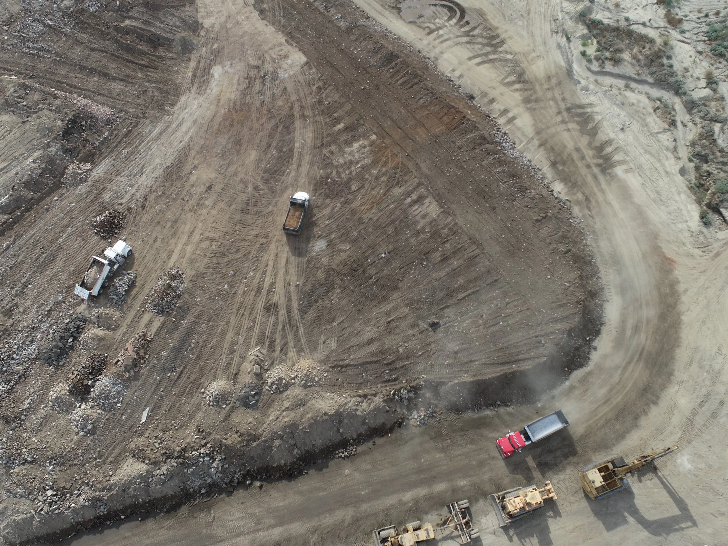 high resolution imagery for survey and grading support