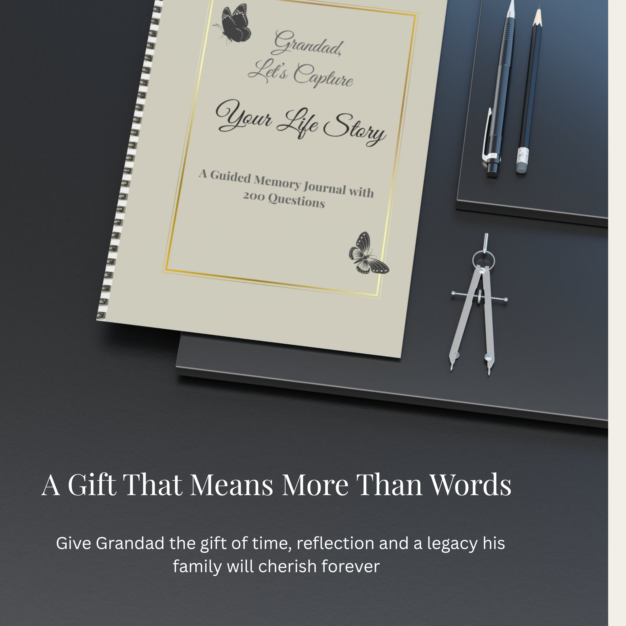 UK Grandad Spiral Bound