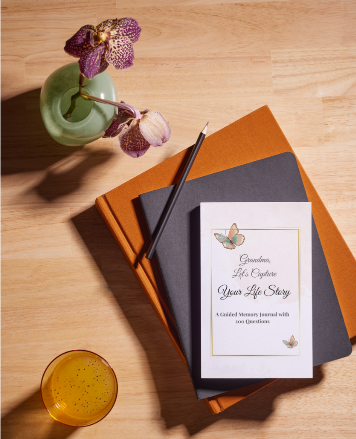 Grandma, Lets Capture Your Life Story: A Guided Memory Journal with 200 Pages