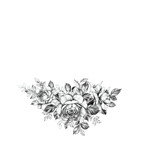 A circular logo for Lillee Rose Floral with "LR" in the center and floral designs below the text.