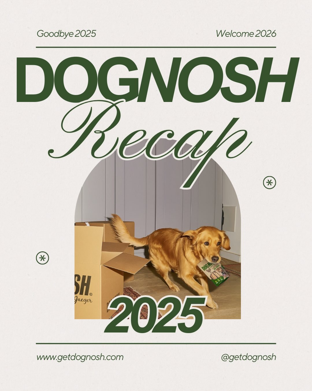 2025 was a year of growth, learning, and a whole lot of tail wags! 

Thank you to everyone who cheered us on, shared our journey, and believed in us. Here&rsquo;s to an even bigger, bolder 2026! 💚