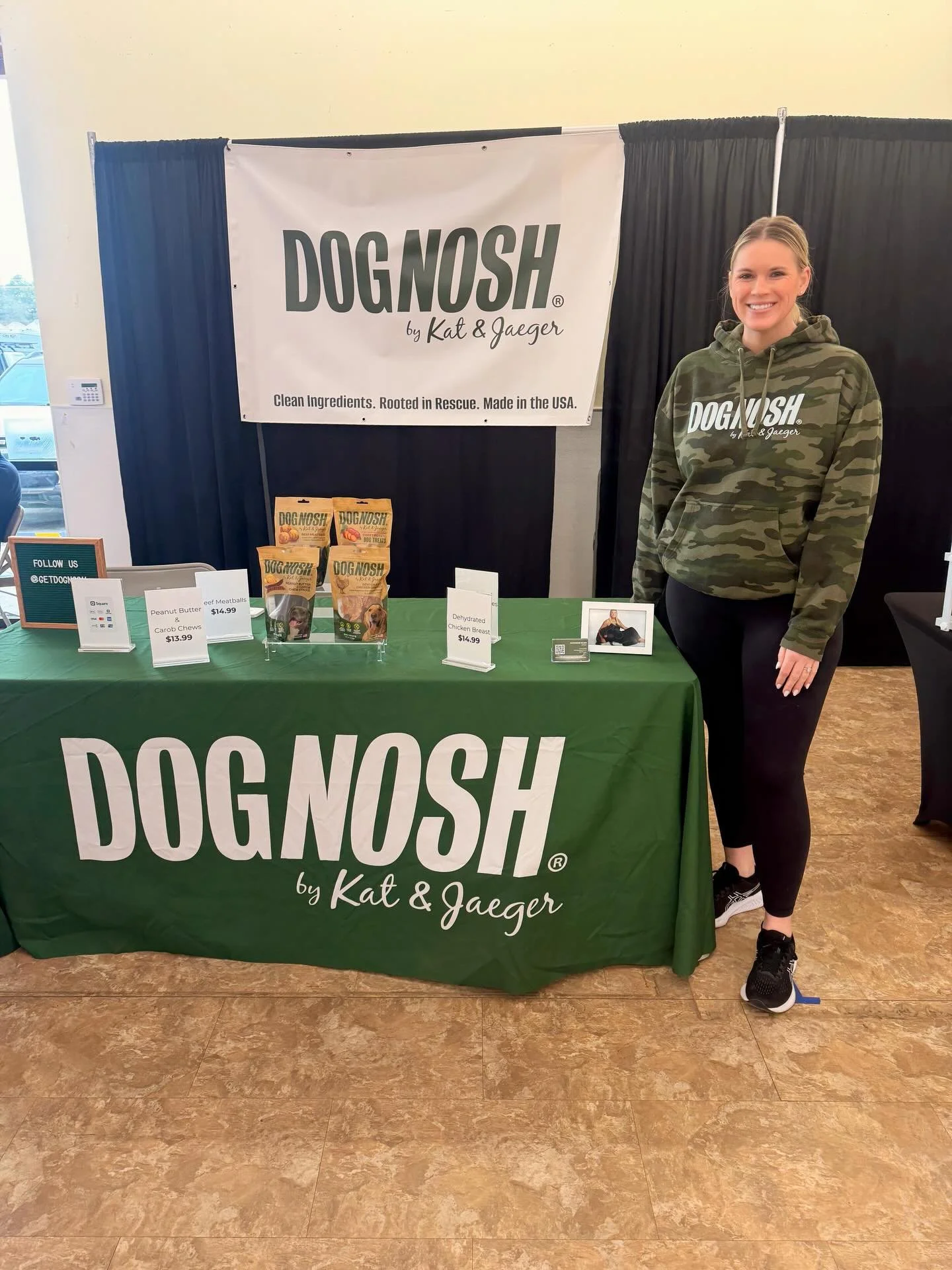 Duck hunters showed up yesterday&hellip; and their dogs stole the show. 🦆🐕

Mallard Masters was a blast. Proud to reward the hardest-working pups with DOGNOSH. See you in Augusta next year!