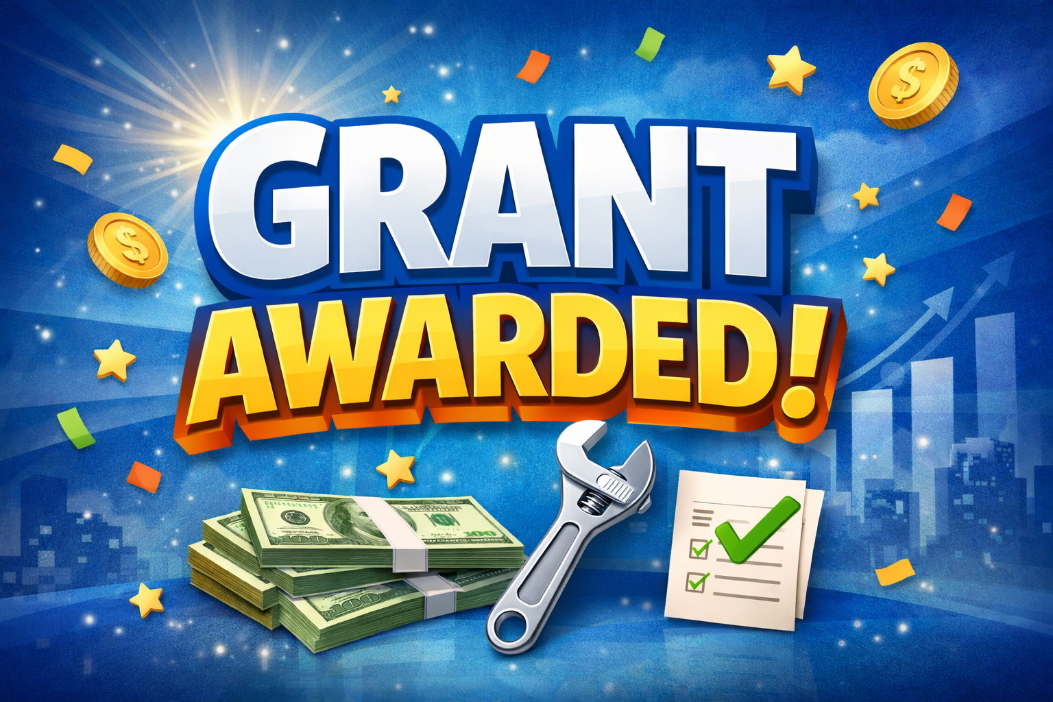 Hurricane Helene Grant Received