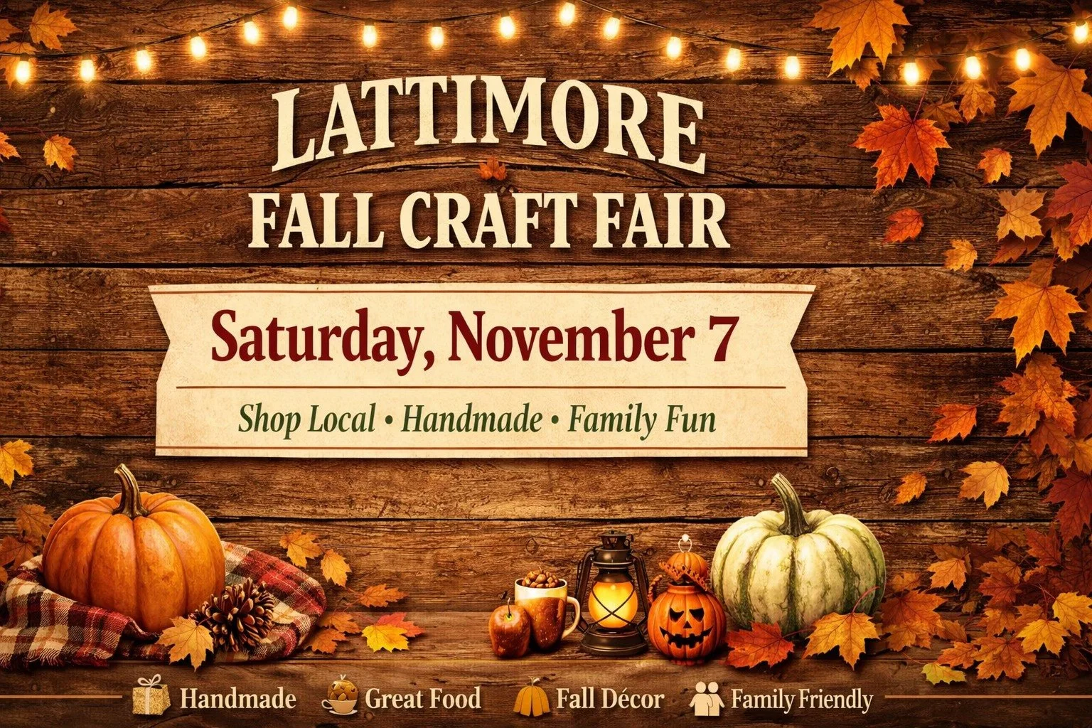2026 Lattimore Fall Craft Fair Information Now Available