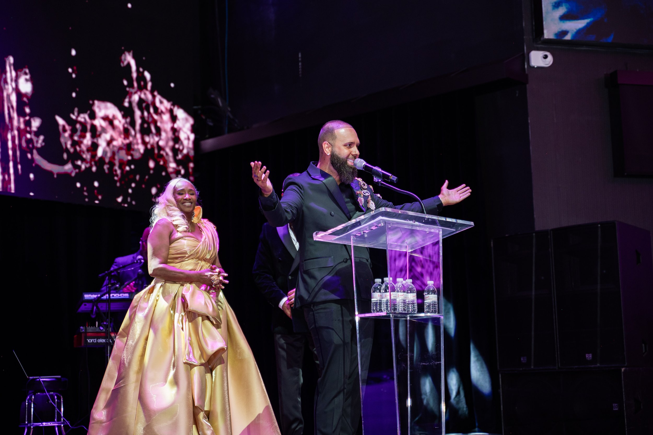 Dr. Barbara Palmer, Christian Andrew for The Bishop's Ball 2025