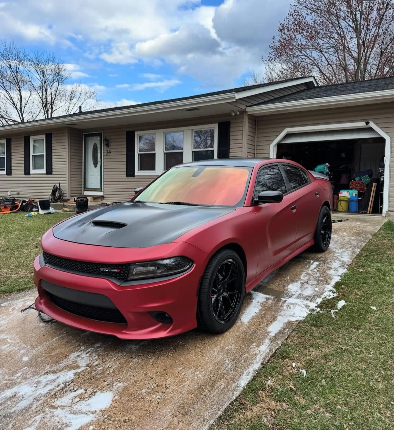 Charger inside and out — Automotive detailing by Hope Detailing