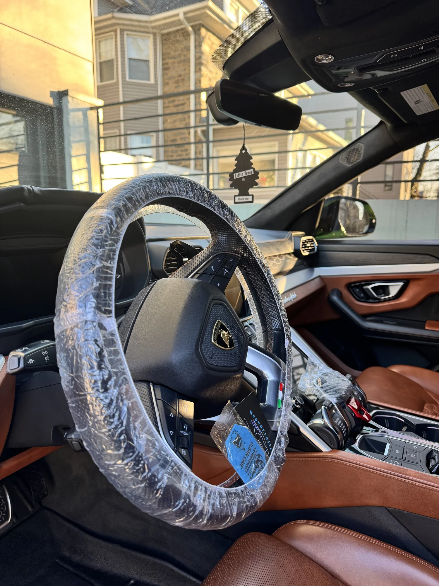 Lamborghini interior — Automotive detailing by Hope Detailing