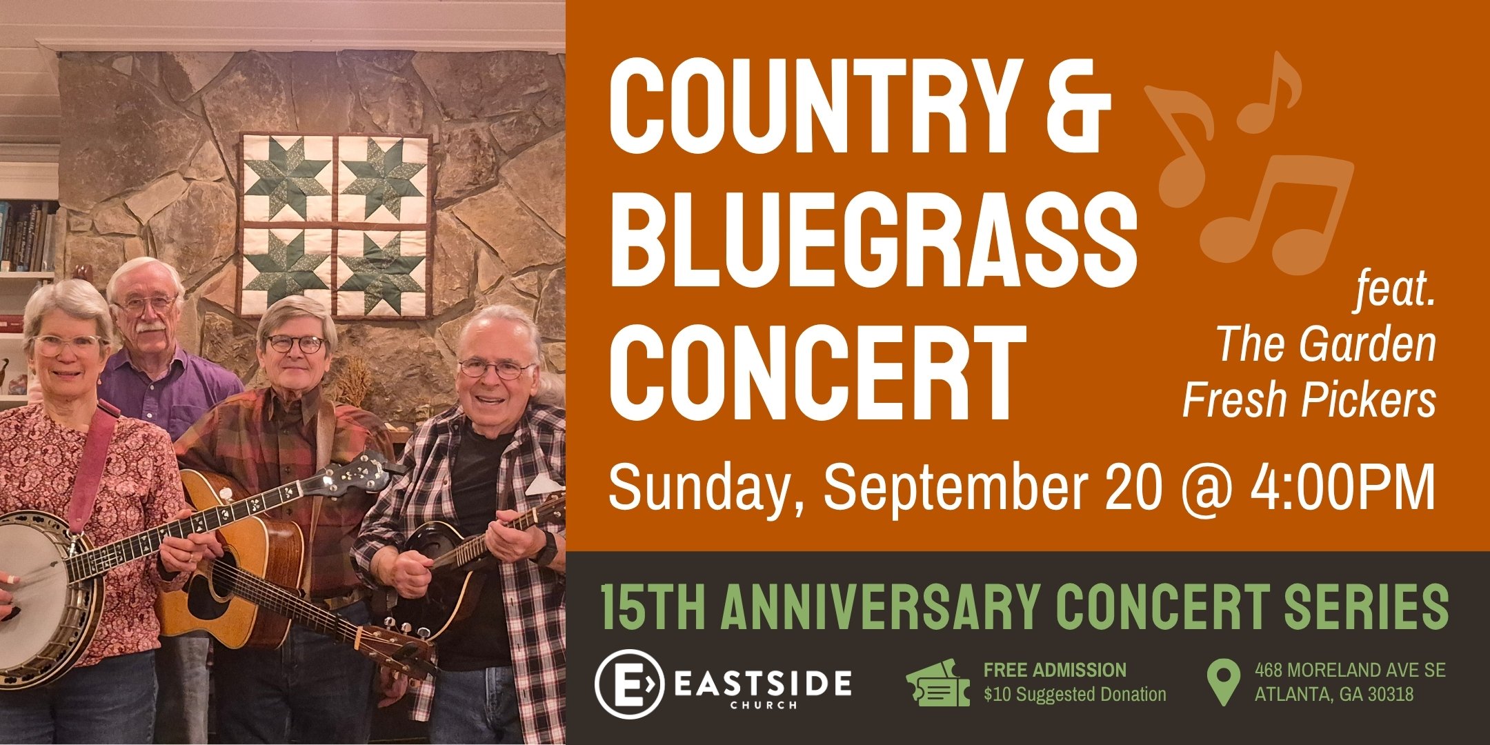 **FREE ADMISSION** Country &amp; Bluegrass Concert