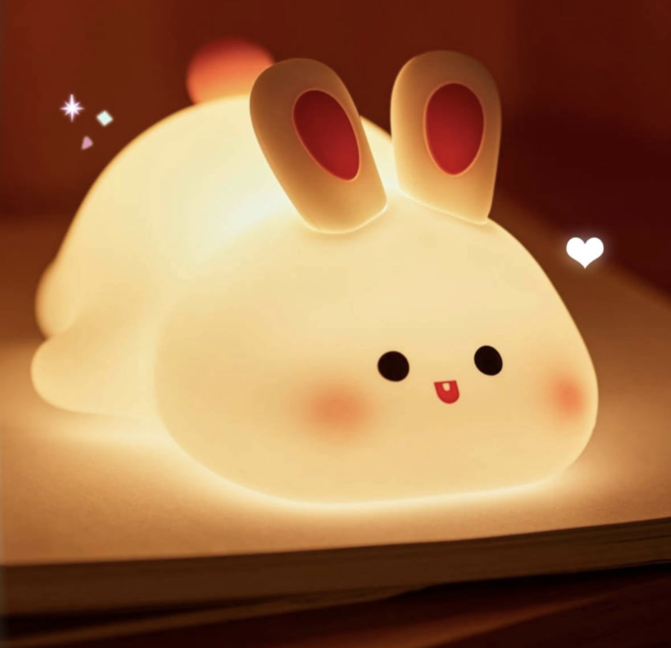 Why the Big Face Bunny Night Light Is the Cutest Upgrade Your Room Needs