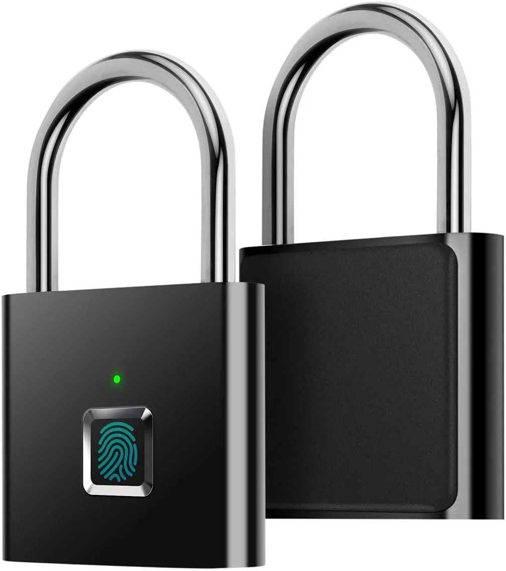TIRED OF LOSING YOUR KEYS? THIS FINGERPRINT PADLOCK CHANGES EVERYTHING