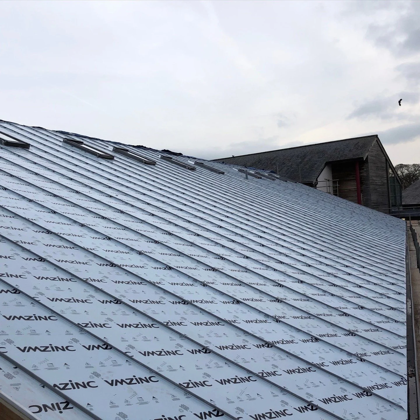 Did you know we are approved VMZINC installers #vmzinc #seamroofing #roofing #FTMRC