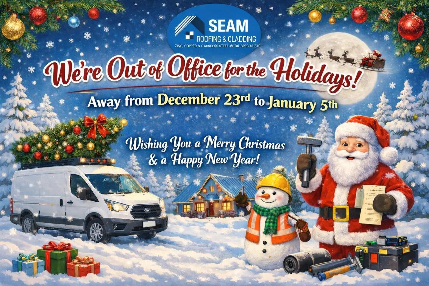 Thank You to all of our customers! 

We will see you in 2026! 🎄