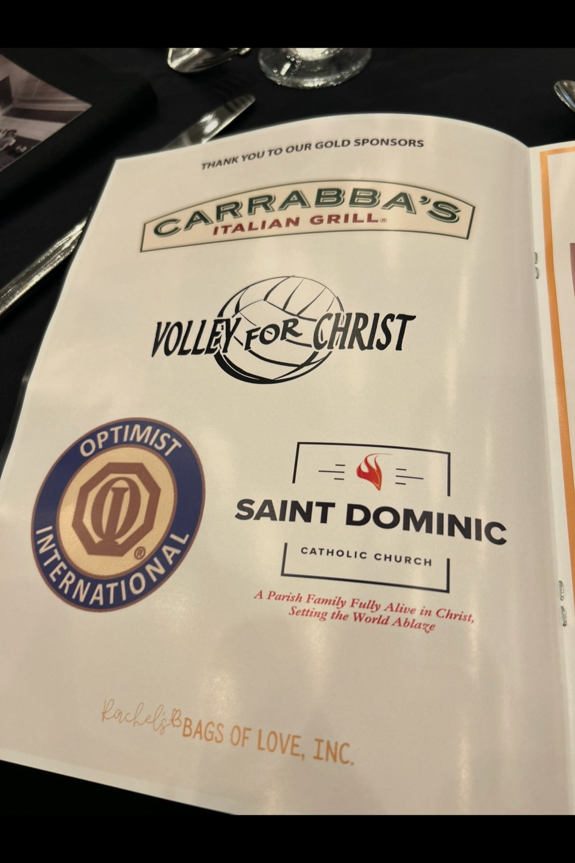 Rachel's Bags of Love / A Night of Advocacy Donation