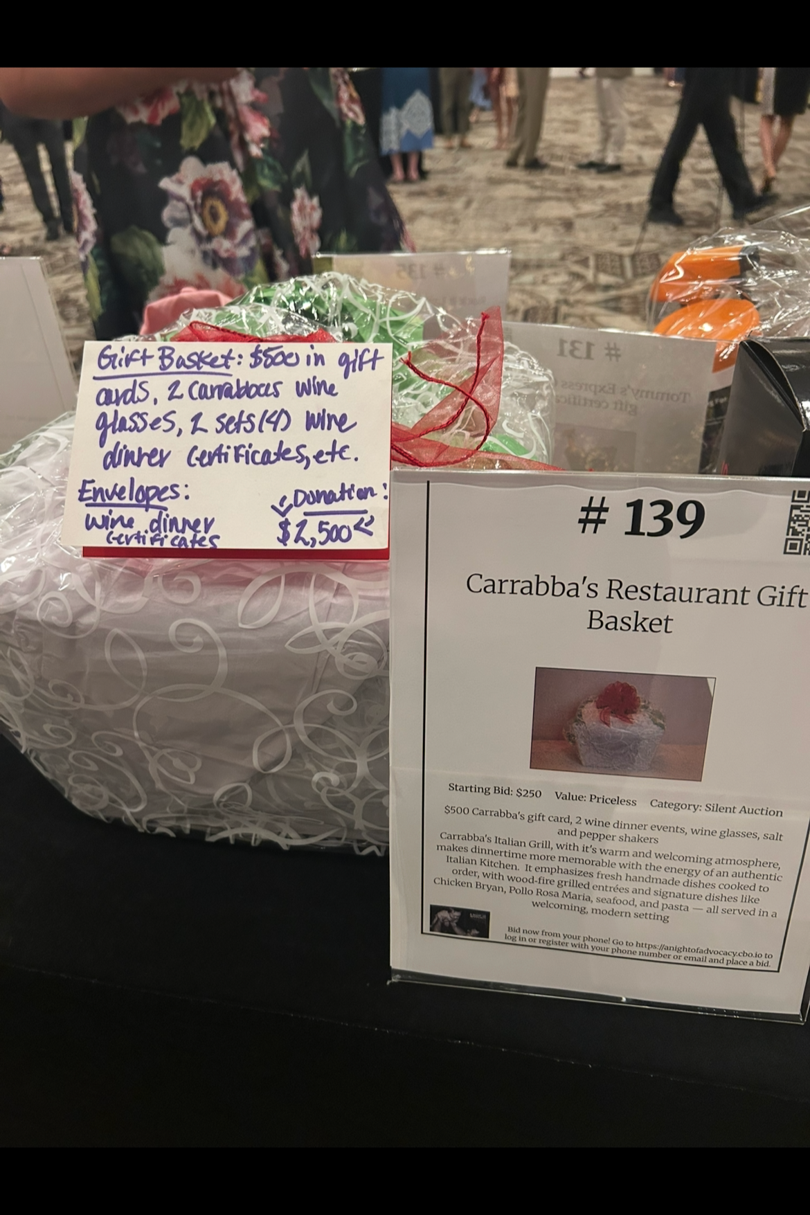 Rachels Bags of Love Donation