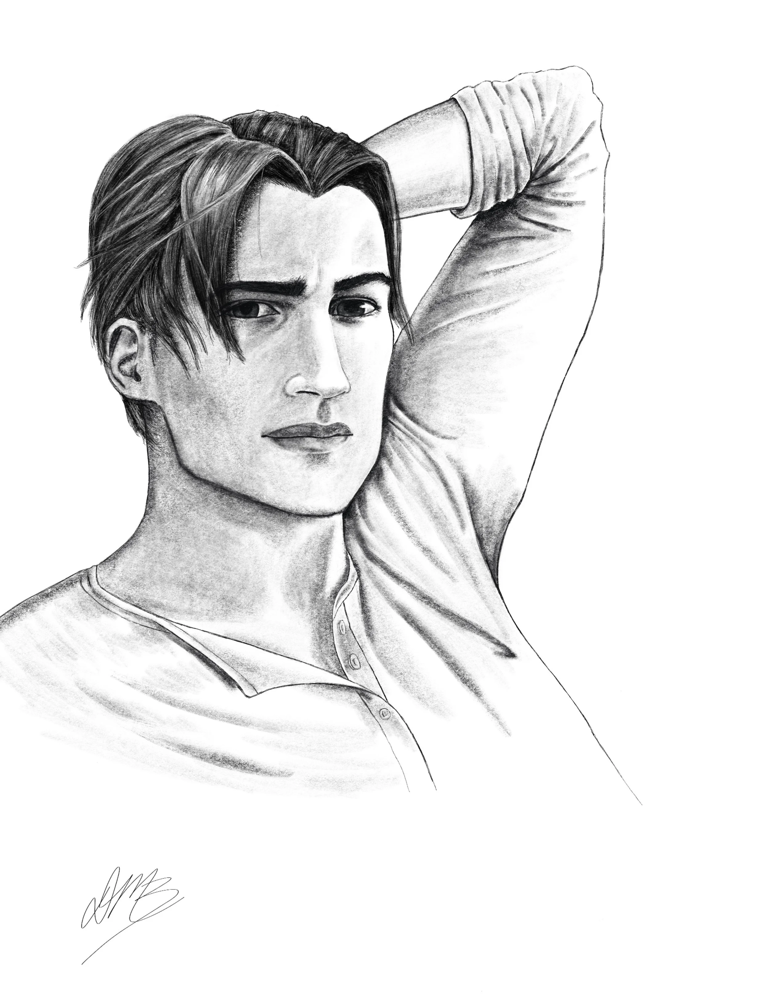 Shane, from A. Atkins' novel, Them Bones. Yes, he is that hot in the novel too.