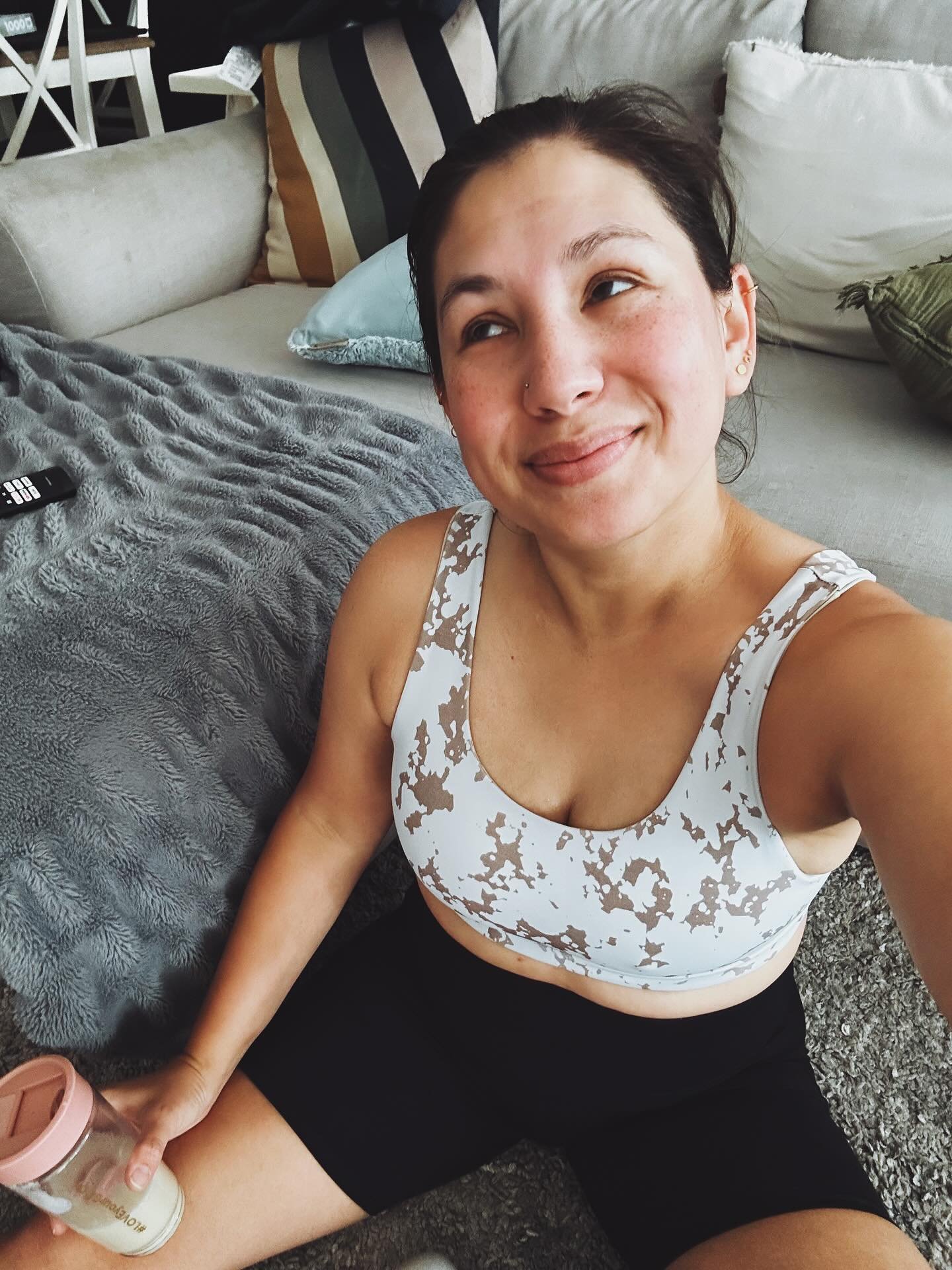 &ldquo;I run to feel strong. I run to silence the noises in my head. I run to feel the meditative repetition of putting one foot in front of the other. I run for alone time and freedom. I run to feel present in my own body. I run to show my kids what