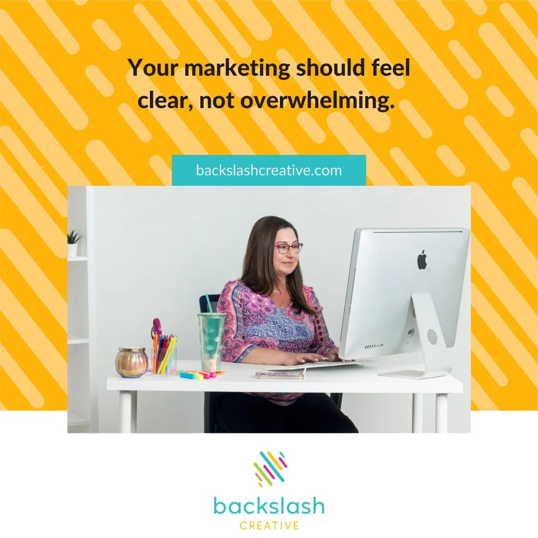 If your marketing feels exhausting, you're not alone 😮&zwj;💨

Clarity creates momentum. Overcomplication creates stress.

You don't have to do everything. Just the right things, done well. 💛

#onlinemarketing #digitalmarketing #marketingonline #di
