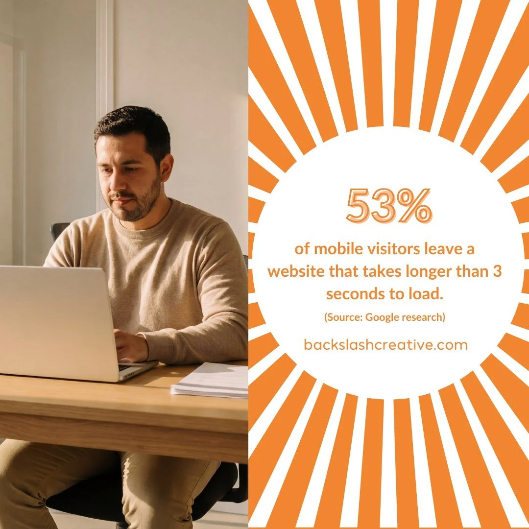 Speed matters more than most people realize. 🐢

If a website feels slow, visitors rarely wait around to see what's on the page. They leave.

Small improvements in load time can make a big difference in how many people stick around.

#onlinemarketing