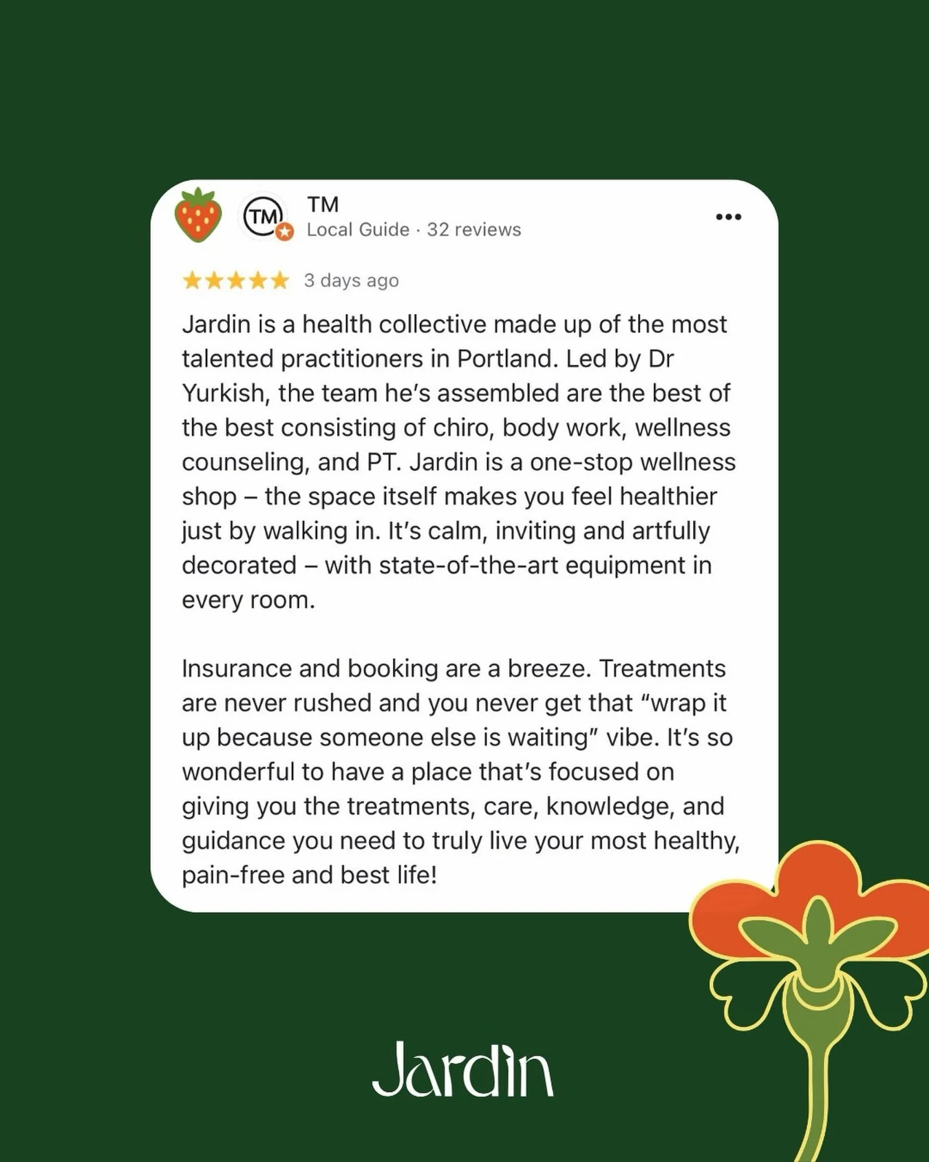 What&rsquo;s IN for 2026? 

Patient reviews that make all the hard work worth it. 

We are so lucky to have patients who see the importance in our level of care in a calm, inviting space. 

#portlandwellness #fyp