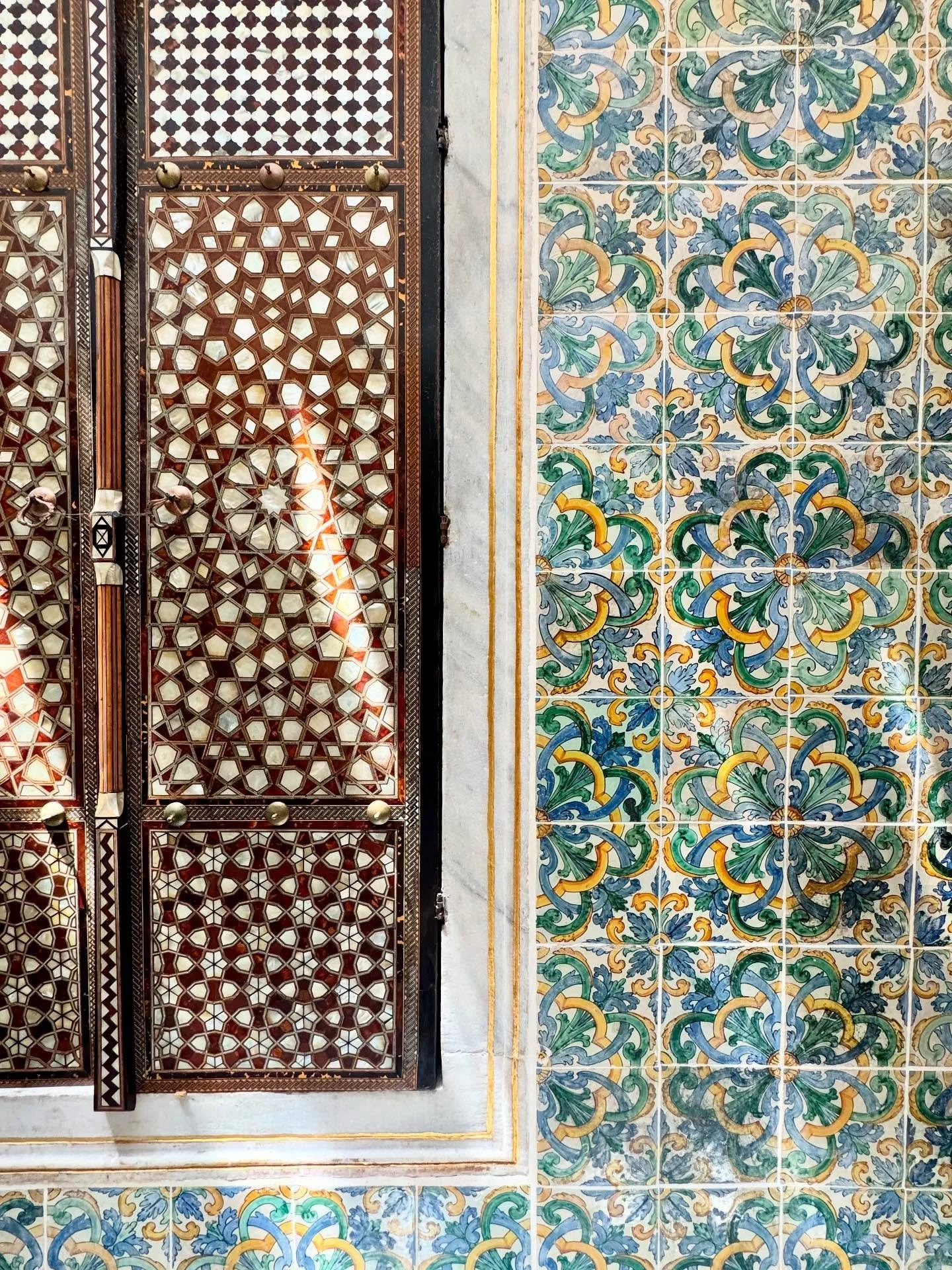 The tiles! The floors! The walls! Oh my! Every detail of the Topkapı Palace is magnificent 🪻