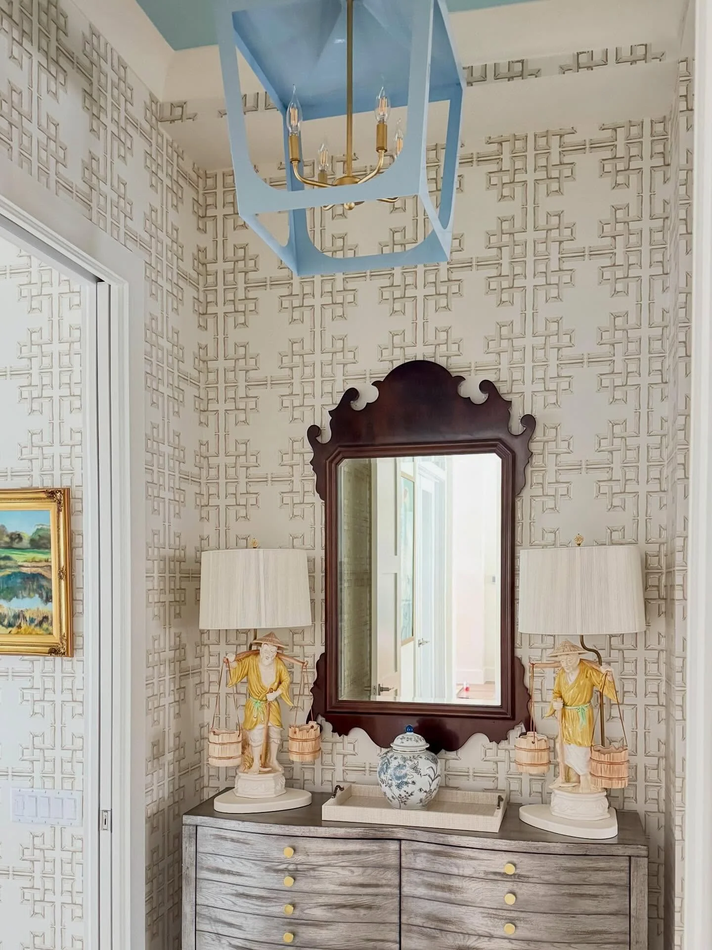 From heirloom to illumination ✨ these two statues belonged to a client&rsquo;s mother. Instead of letting them sit in the attic, we transformed them into beautiful lamps!
#floridainteriordesign #palmbeachinteriors #stuartflorida #coastalhome #palmbea