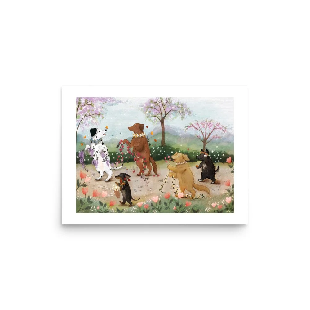 Spring Parade Art Print (Unframed)