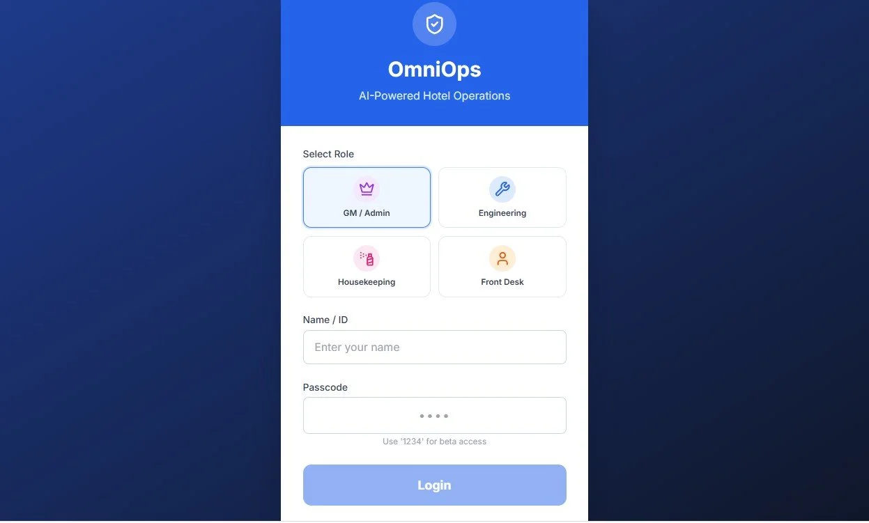 OmniOps – AI Operations Intelligence Platform