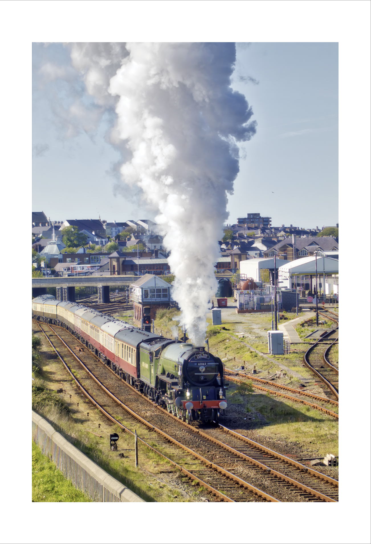 A1 Tornado Steam Engine - A3+ Print
