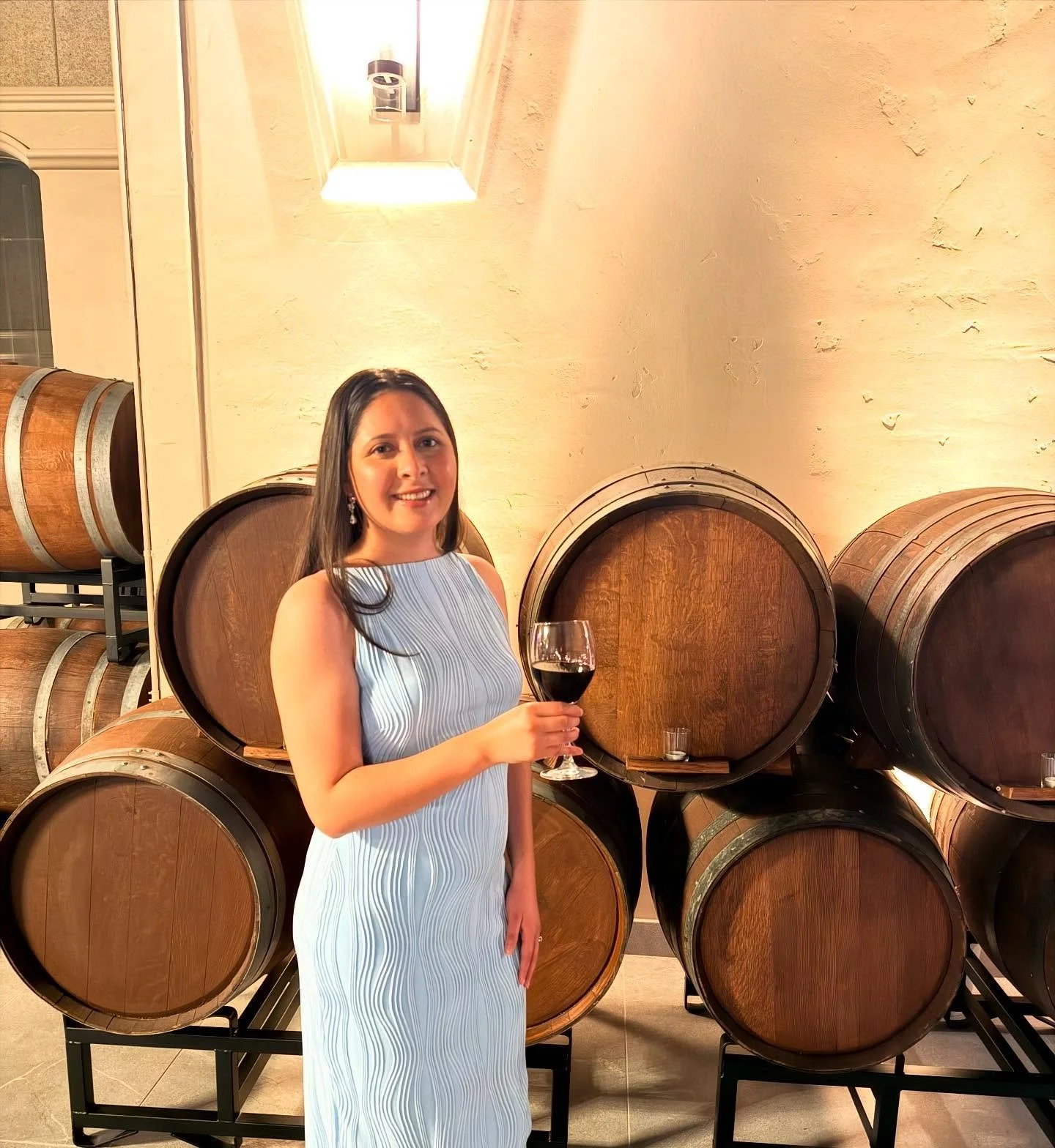 Enjoying a smooth glass of Cabernet on this beautiful evening&mdash;because sometimes the best moments are the simple ones. 🍷🌙✨
Something special is brewing, and if you&rsquo;re a Latina who loves good wine, community, and real conversation, you&rs