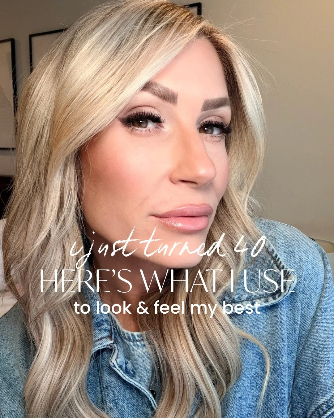 To be clear, I am thankful for every single year!!! I am also a firm believer that you don&rsquo;t need to look your age in order to prove you&rsquo;re thankful! 

COMMENT: 40 and I&rsquo;ll send you all the info for the things I use to look and feel