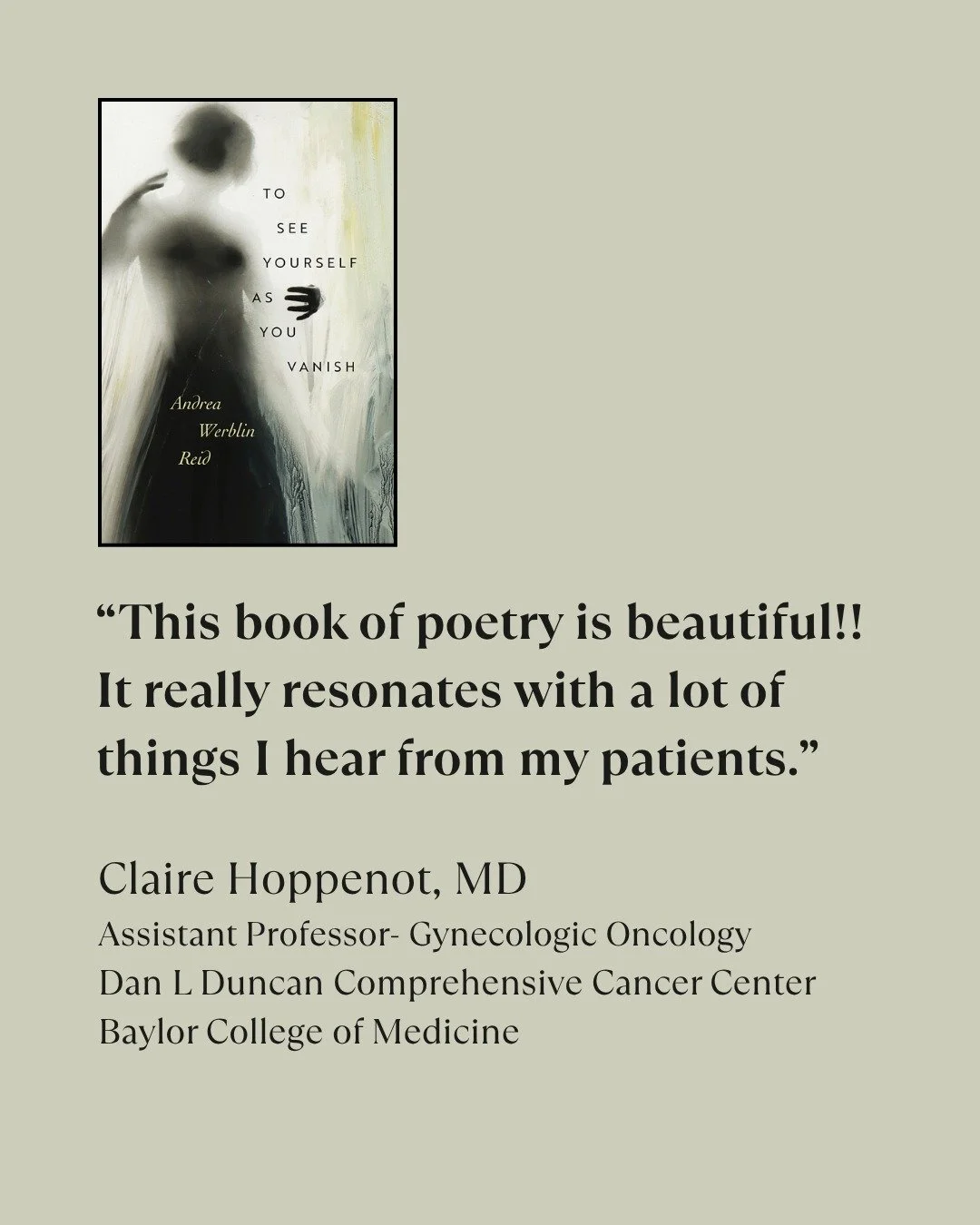 This book, a frank, fierce, witty look at #ovariancancer, #diagnosis, #treatment, #remission and #endoflife, is both a work of art *and* a great tool not just to patients, but to those who love and work with them. PREORDER TODAY. Link in bio.
We are