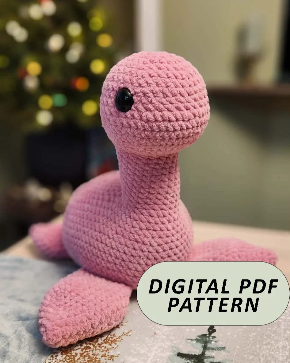 Crochet Nessie Digital Pattern