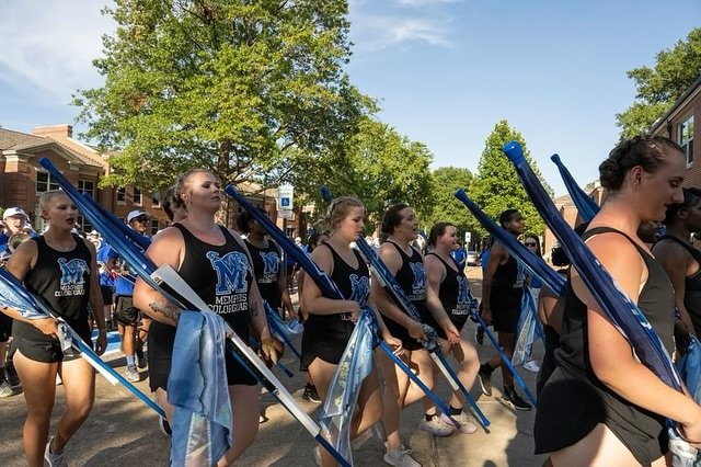 Happy March 4th! 
&bull;&bull;&bull;
We LOVE that there&rsquo;s a day to fully celebrate the marching arts and are so proud to be a part of it. From season to season, we have people far and wide come spin with us in Memphis and WOW does that make our