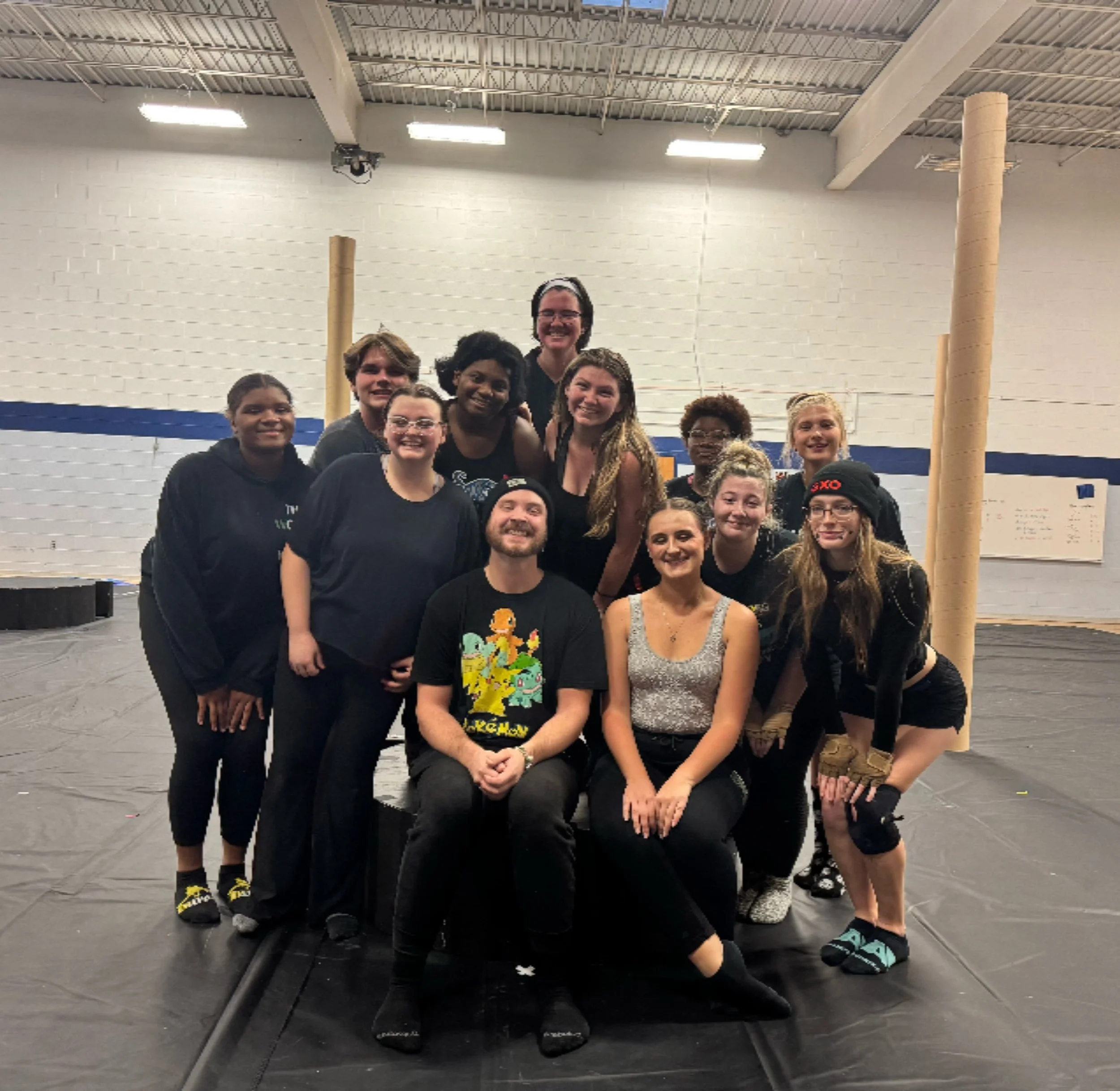 This past weekend, our winterguard group had the INCREDIBLE honor to work with @treykirris on building our show for this season. It was such a blast getting to learn from him and we hate it ended so soon 🥺 This weekend was one we will never forget. 