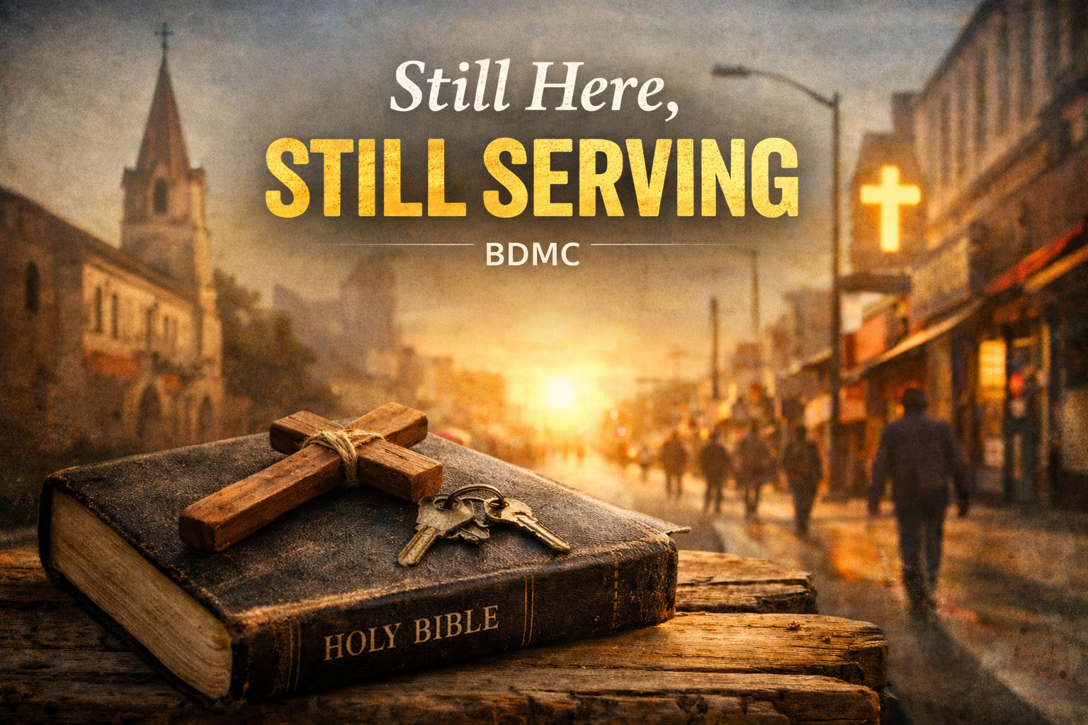 Still Here, Still Serving.