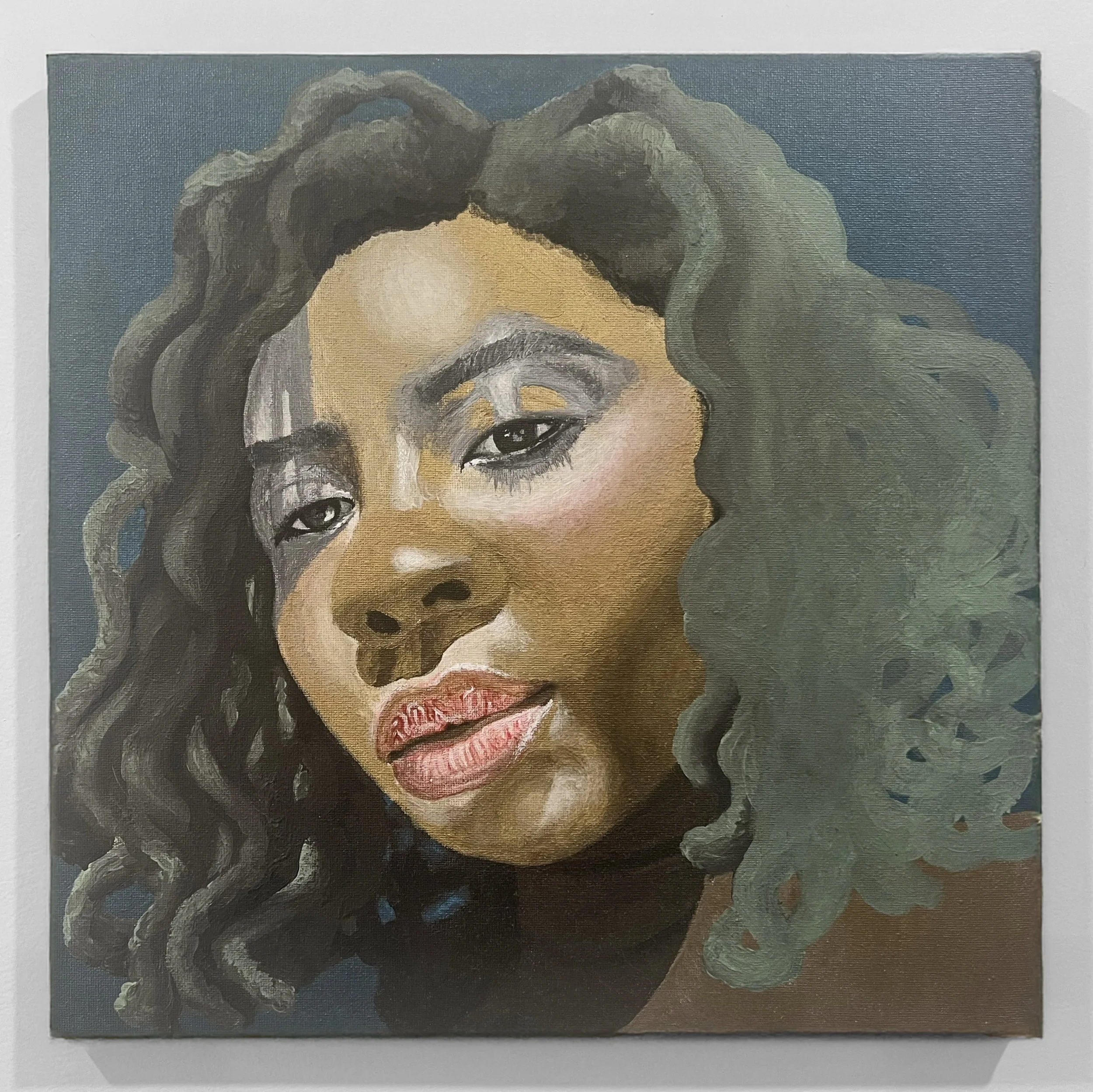 Reflection is a painting by the contemporary artist, Atisha Fordyce.
Acrylic on stretched canvas
14 x 14 inches
2024