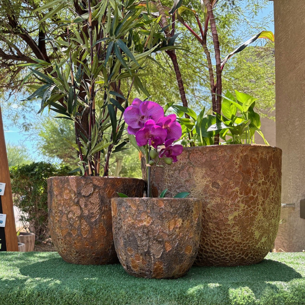 3pc set - $130 - Rustic Atlantis (RA-3P) // 8" - $25 // 9" - $45 // 12" - $80