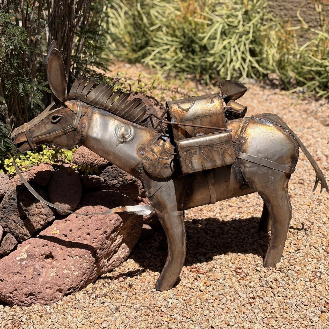 Metal Donkey Art - $225