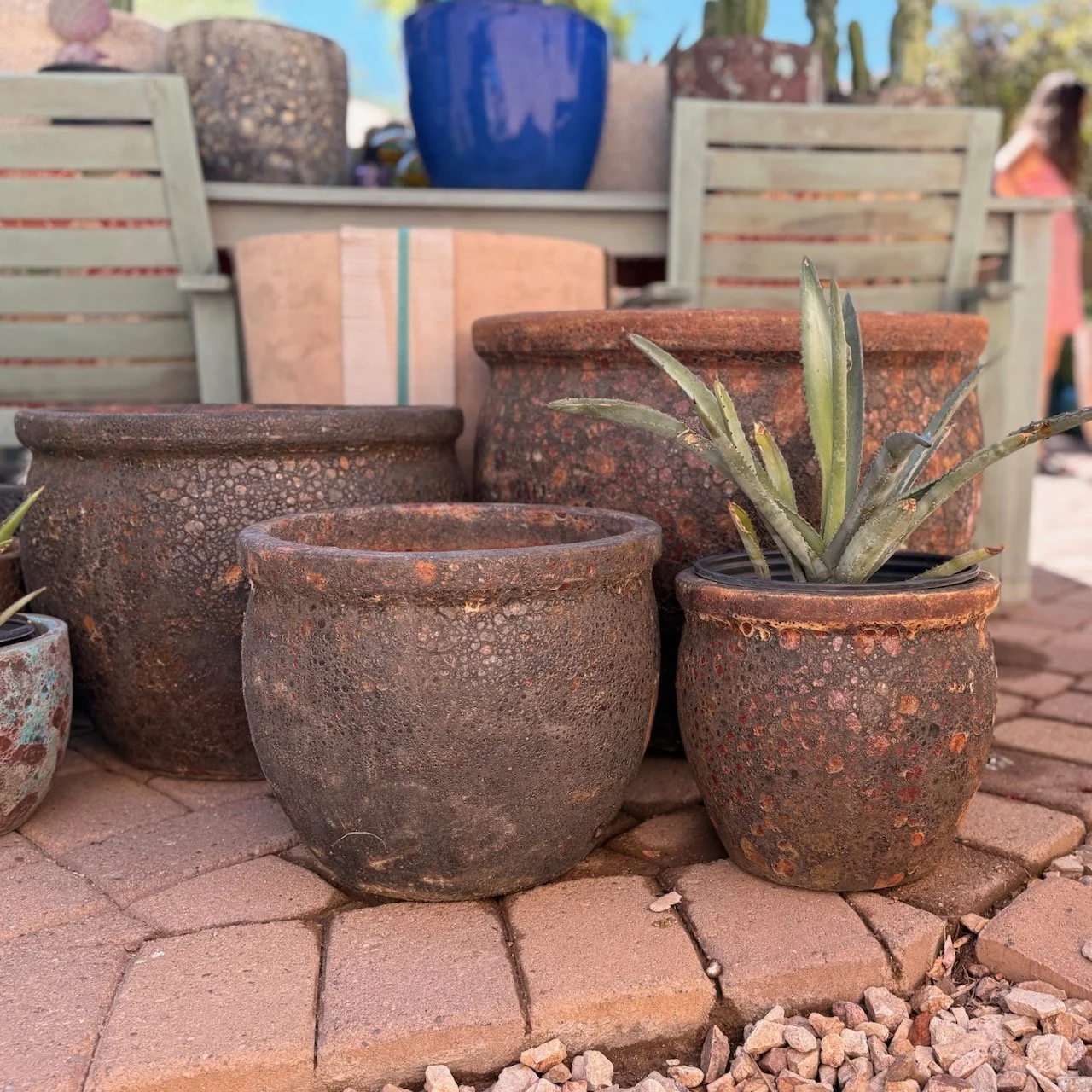 4pc set - $649 - Rustic Rimmed Atlantis  //  10" - $75  //  12" - $95  //  16" - $200  //  20" - $300