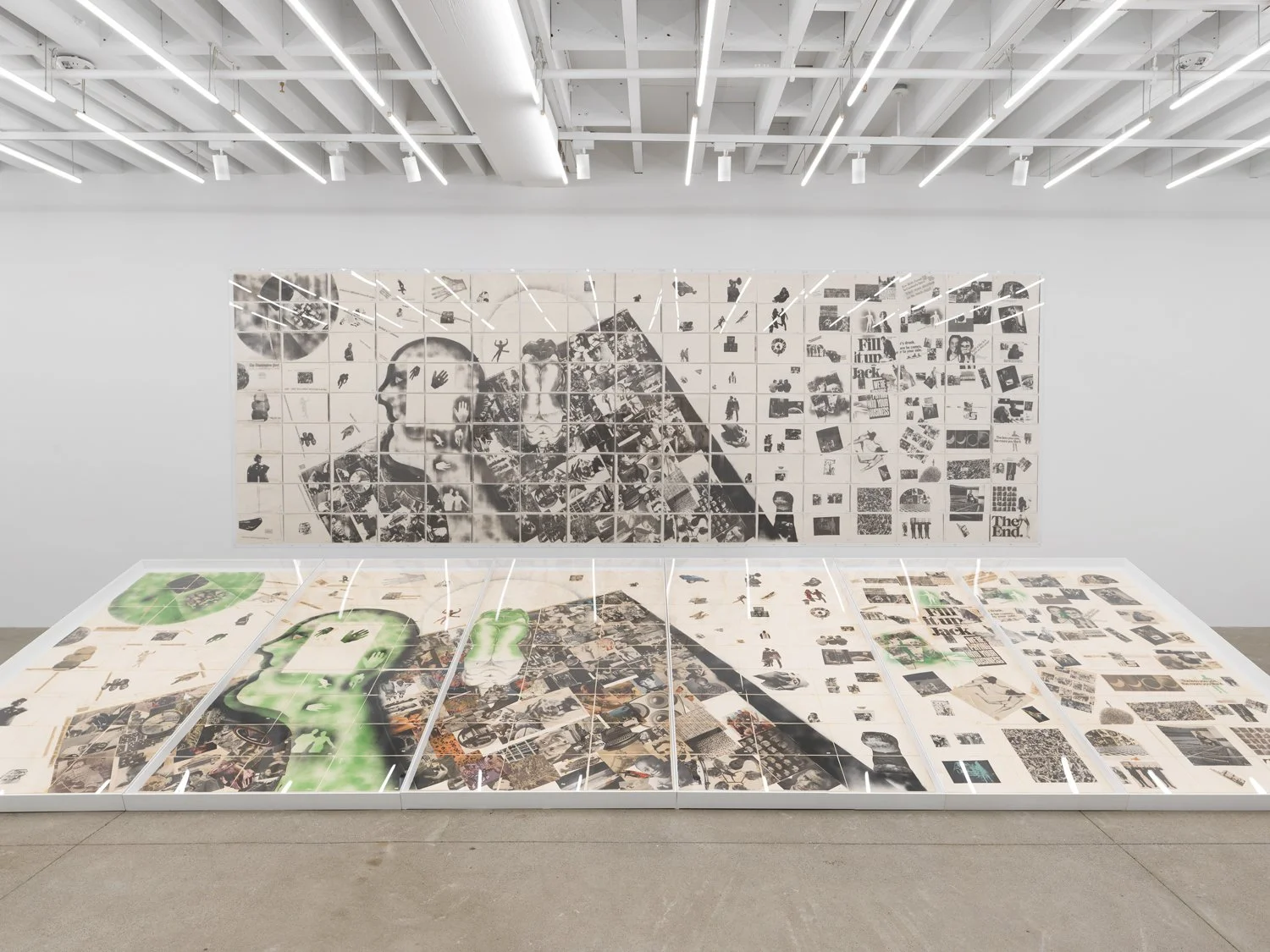 Installation view, Stan VanDerBeek- Transmissions, Magenta Plains, New York, NY, 2024.jpg