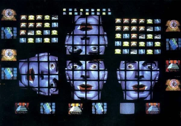 Rebecca Allen, Nam June Paik Collaborations, 1989 .jpg