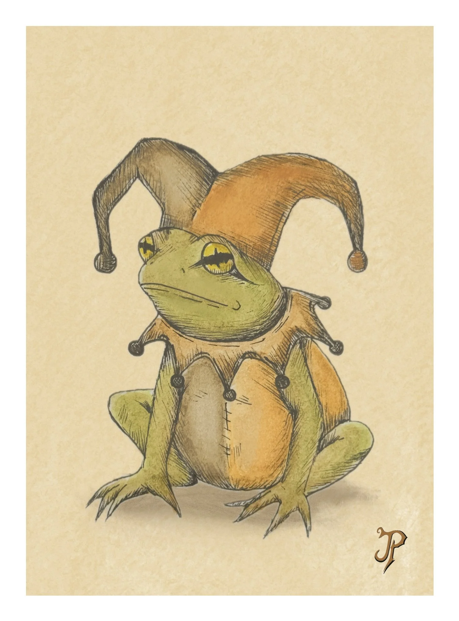 Jester frog 1
