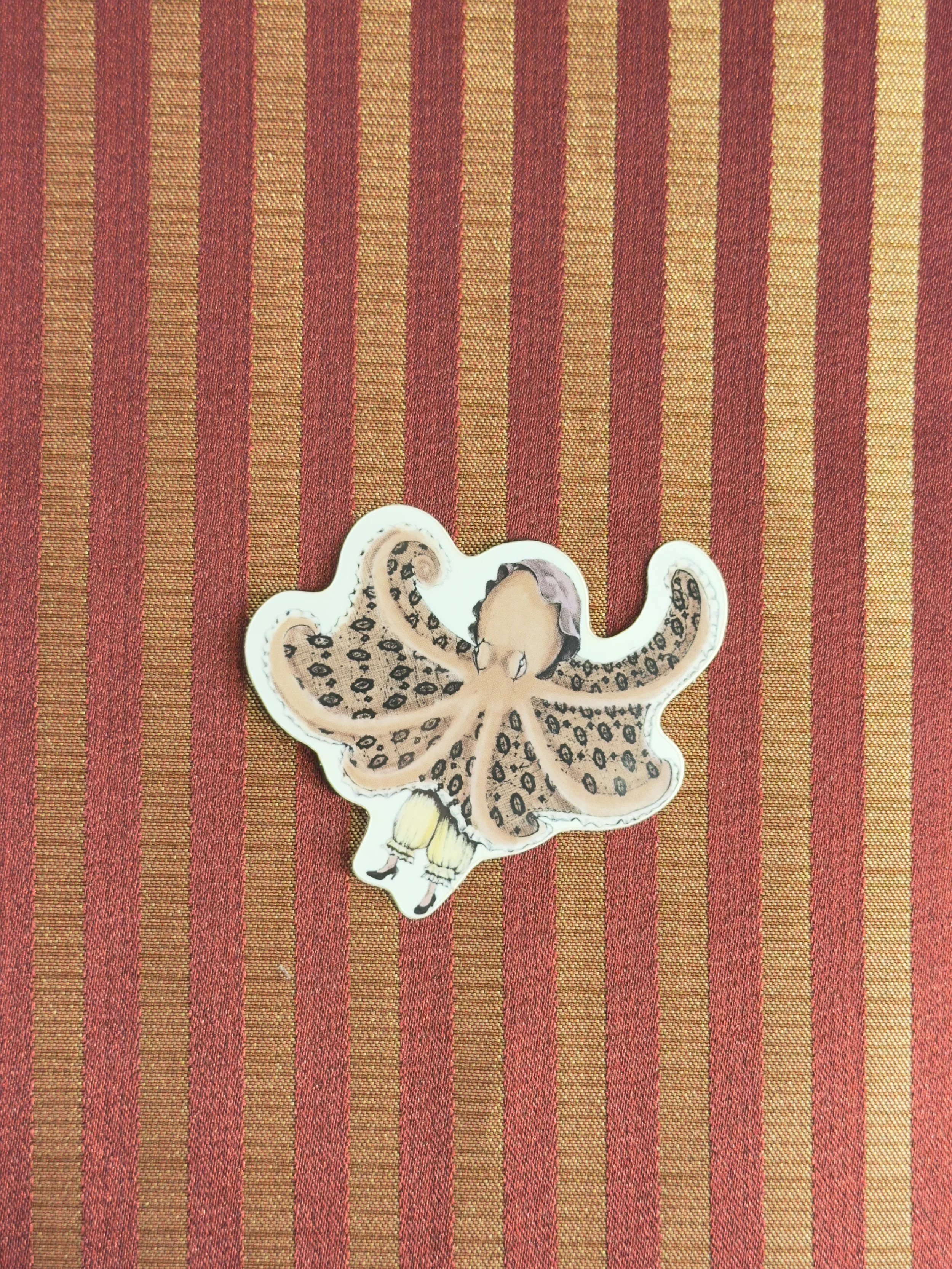Lady Octopus sticker 3 “
