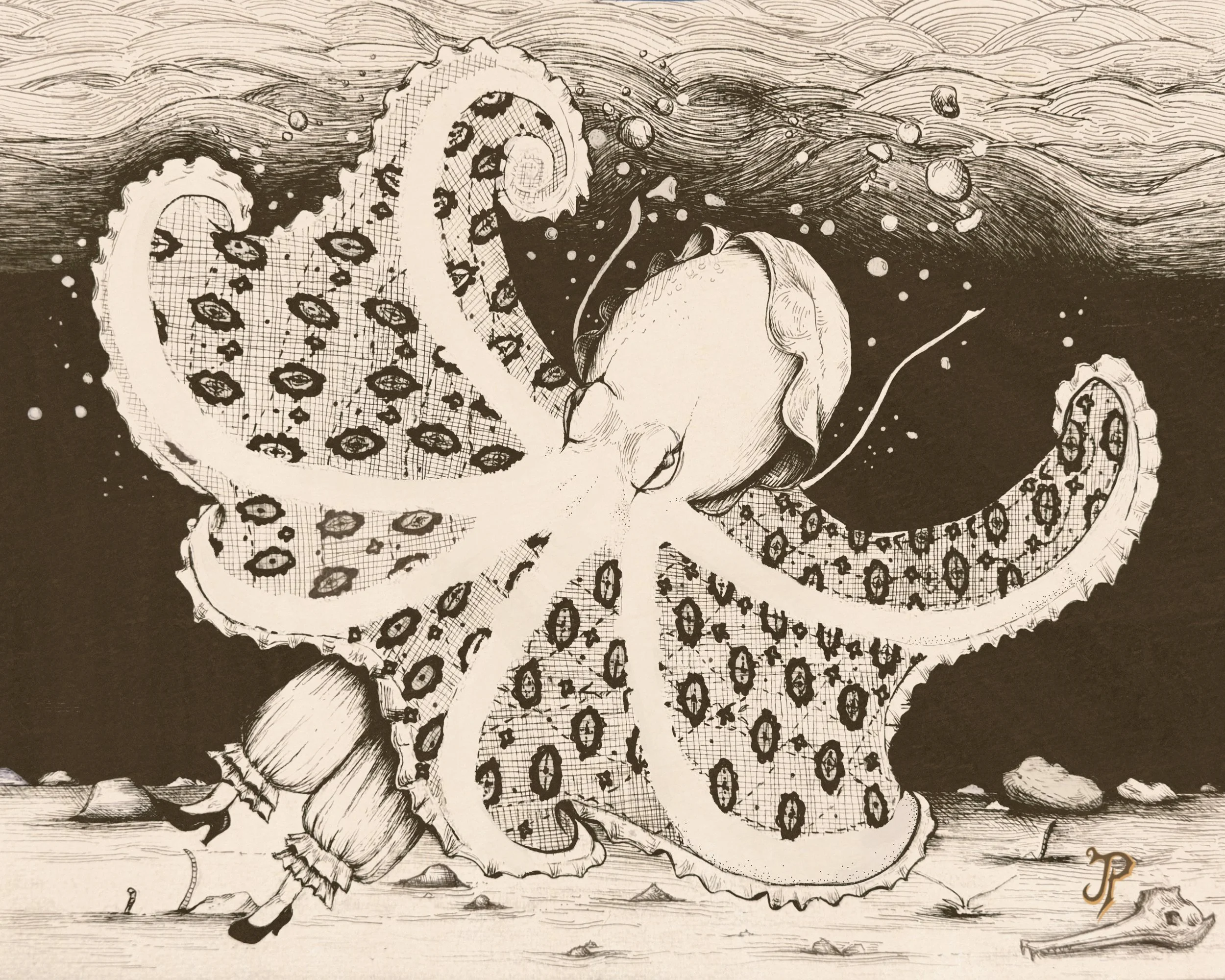 Lady octopus