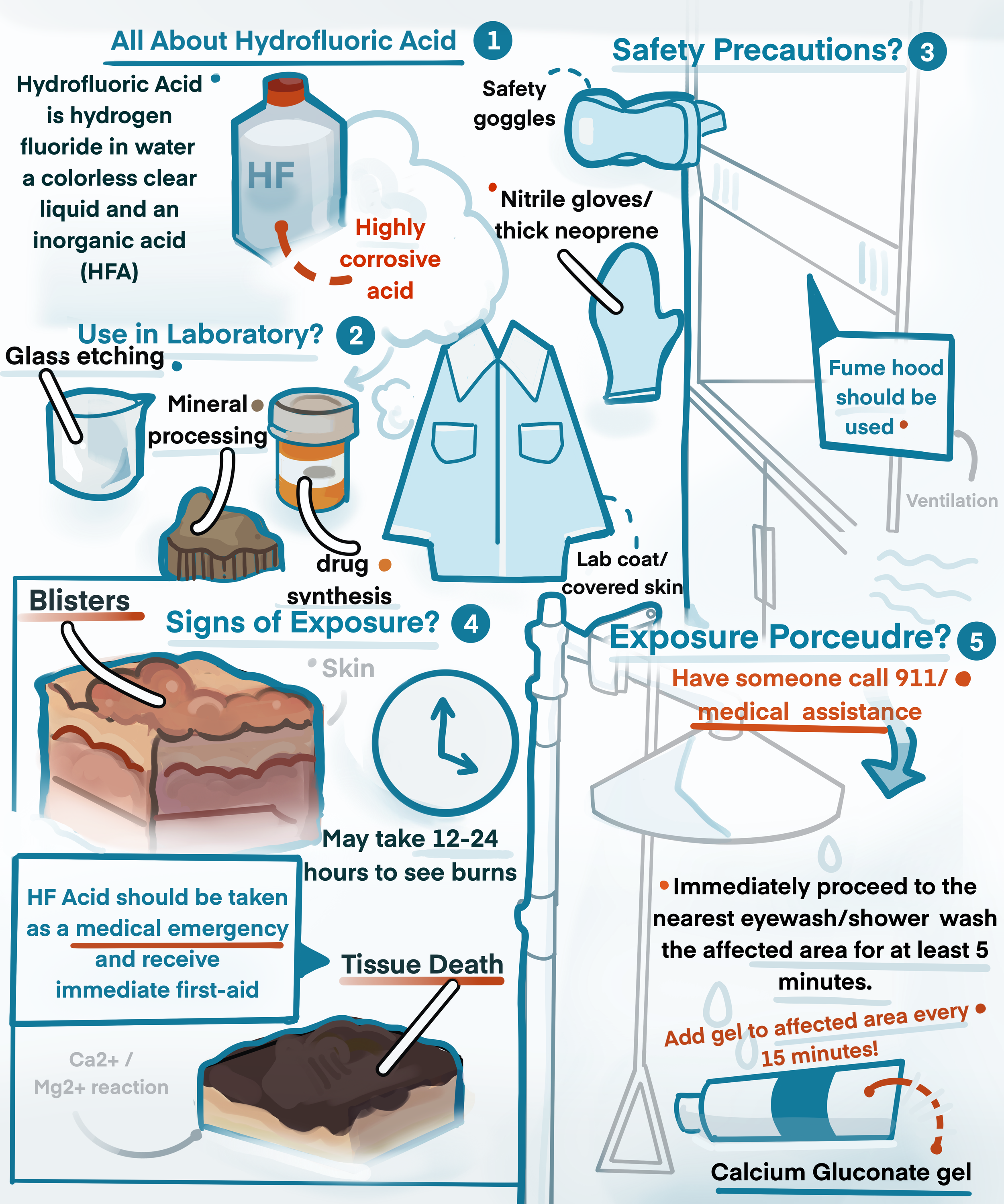 Hydrofluoric Acid Safety Diagram Project, 2025