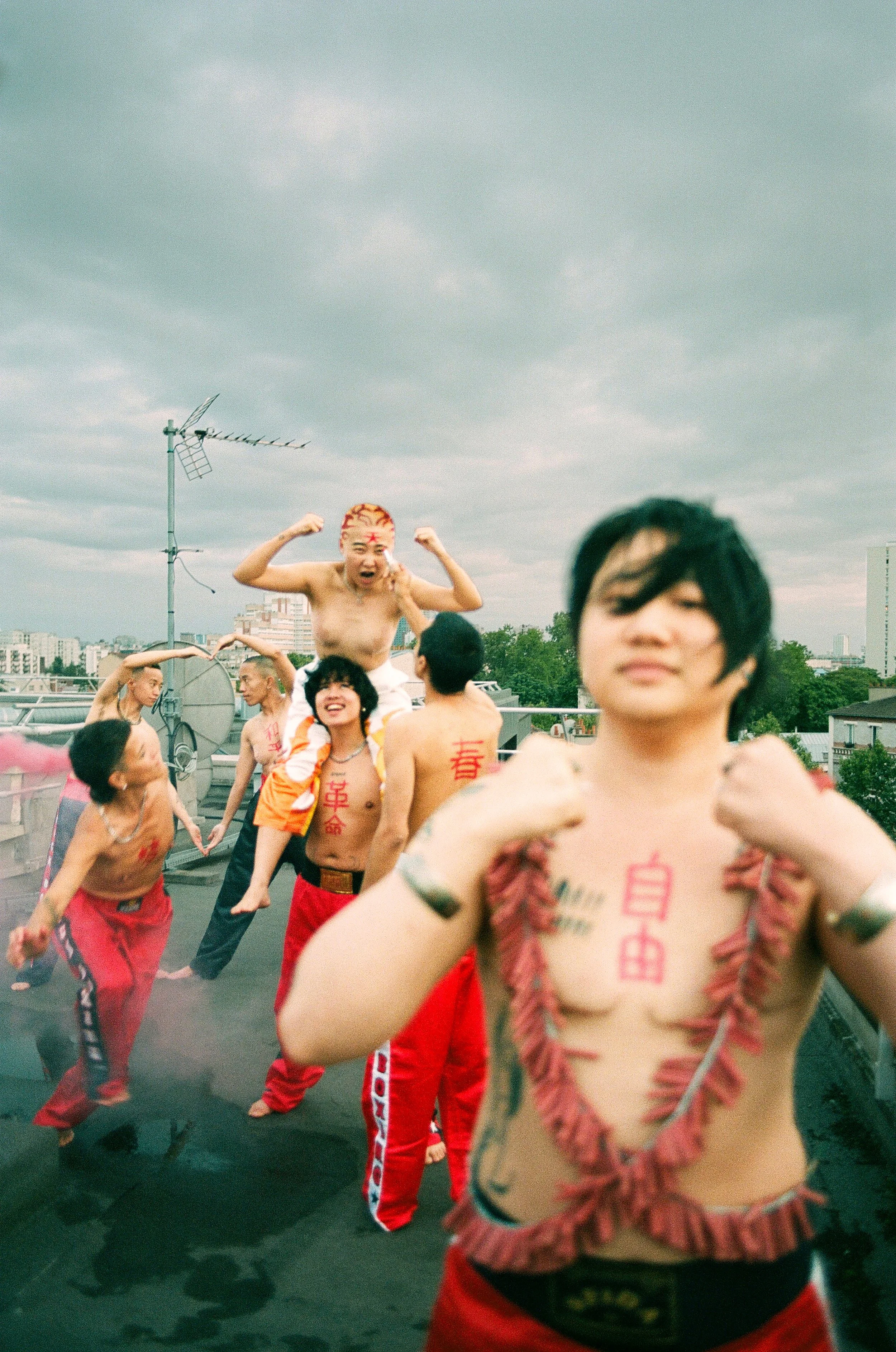 GINSANG - Uprising Euphoria, film photography, 2023. Courtesy of the artist