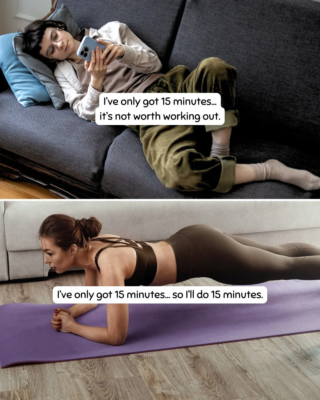 Every small decision adds up! 
Switch your perspective 💙

#gymresults #mindsetshift #perspective #ﬁtnessgoals