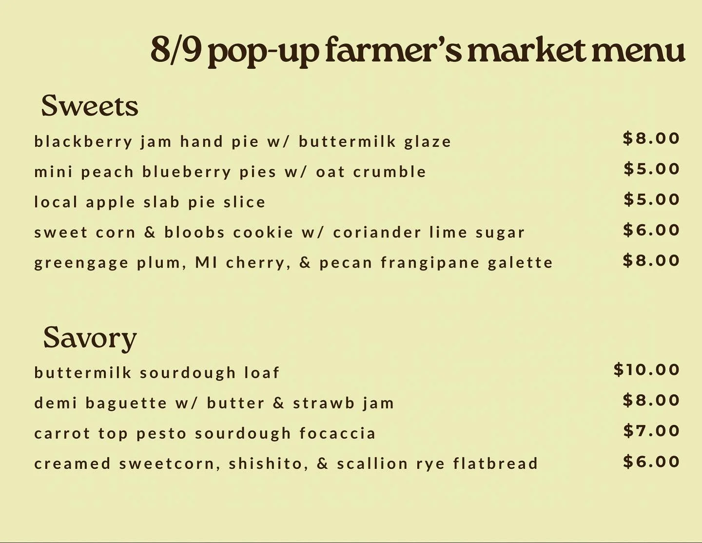 Tomorrow is gonna be a toasty, sunny August day. Really excited to have a pop-up farmer&rsquo;s market in front of the Virginia. I&rsquo;m vendor neighbors with my favorite, @cloudmountainkombucha. I hope there is a lil Saturday crowd of kombucha dri